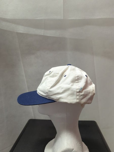 Vintage 80s Atlanta Braves MLB Baseball YoungAn SnapBack Mesh Hat Blue  classic