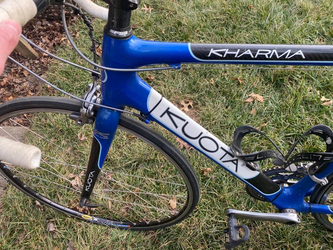 Kuota Kharma carbon fiber road bike w/ Mavic Open Pro wheelset NEGOTIABLE