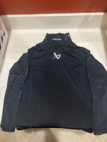 Bauer Long Sleeve Kevlar Neck Protector Shirt