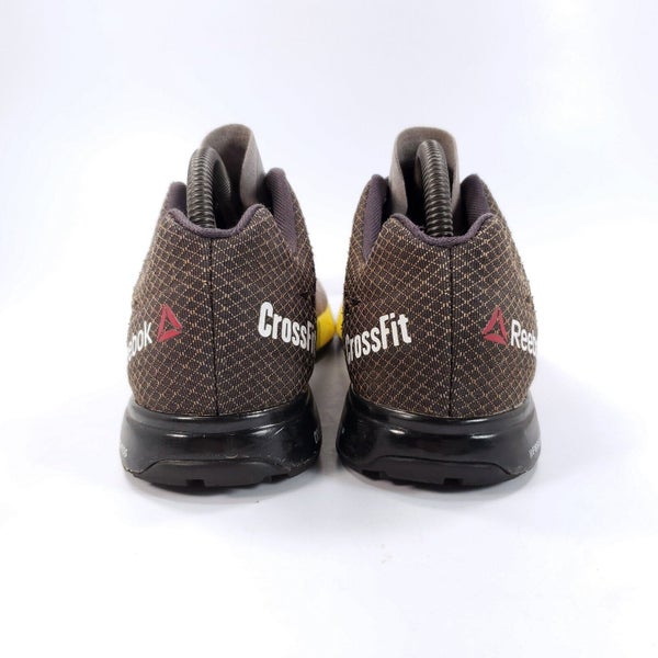 Bienes algo Estar satisfecho Reebok Crossfit Nano 5.0 Athletic Running Shoe Womens Size 8 V72421 Gray  Yellow | SidelineSwap