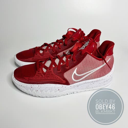 NIKE KYRIE LOW 4 TB RED WHITE IRVING 13.5