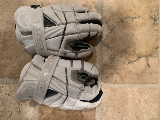 Used Goalie Maverik 13" Max Lacrosse Gloves