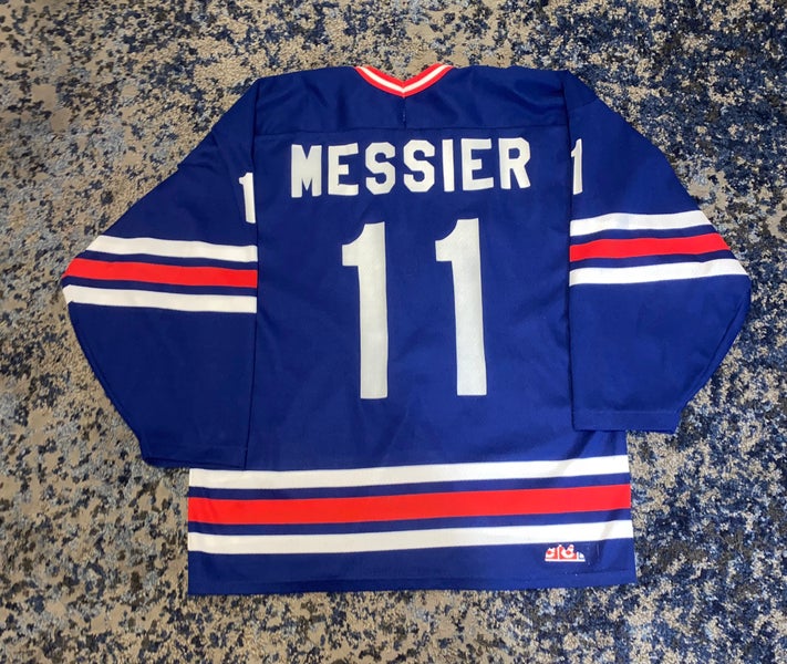 Men's New York Rangers Mark Messier Fanatics Branded Blue Premier