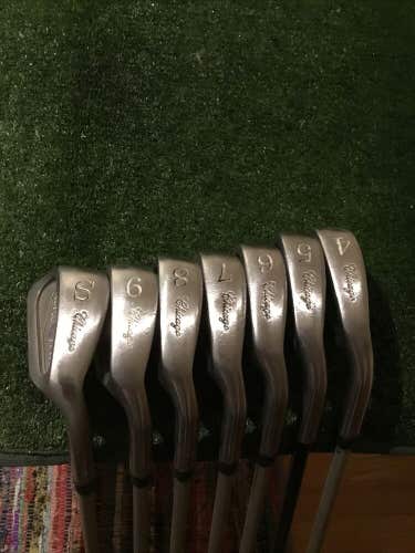 Chicago Level C Two Irons Set (4-9 Irons & SW) Graphite Shafts