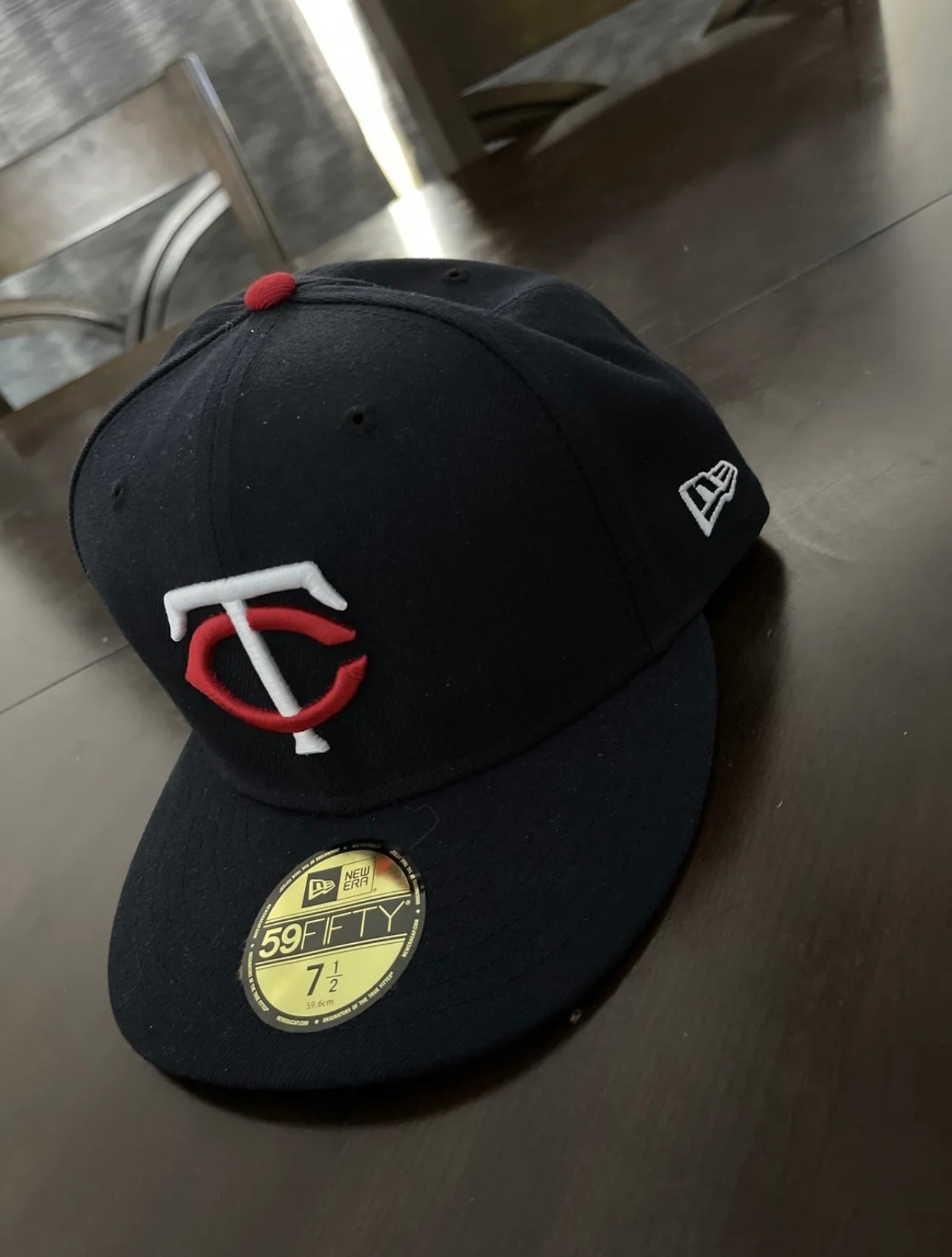 Minnesota Twins 60th Anniversary Navy Cement 59Fifty Fitted Hat by MLB x New  Era