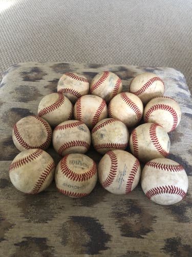 Used 15 pack baseballs