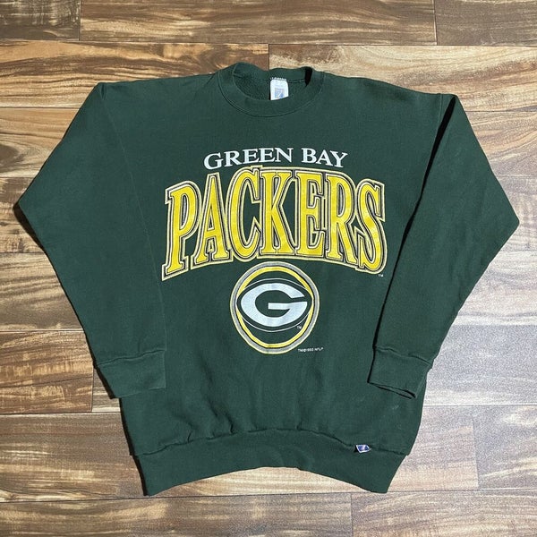 Vintage Logo Athletic Pro Line Green Bay Packers Crewneck Sweatshirt Size L/XL