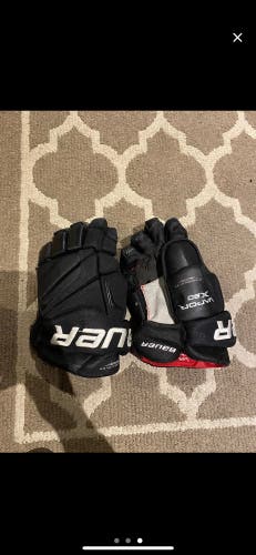 Bauer vapor x80 Black gloves