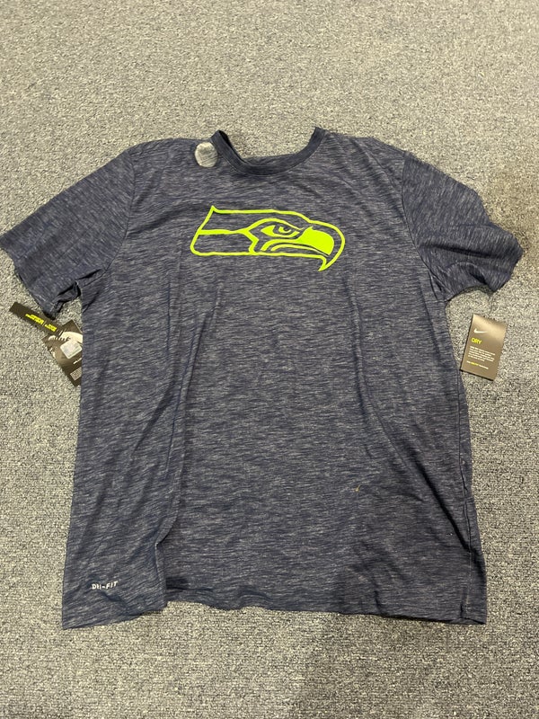 Nike, Shirts, Nike Drifit Seattle Seahawks Shirt Size Small