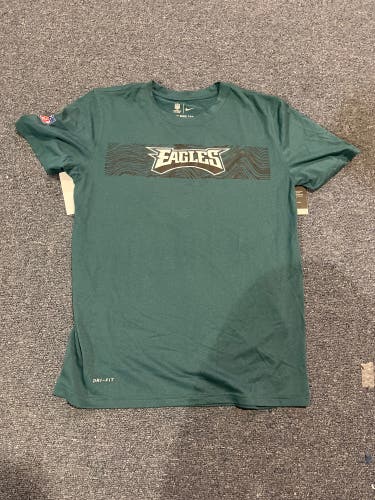 New Nike On Field Apparel Philadelphia Eagles T-Shirt Small & Medium
