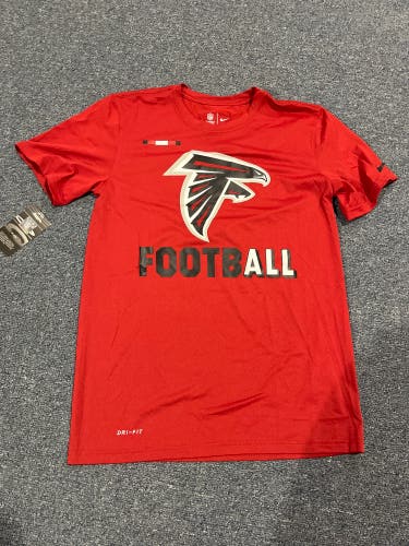 New Nike On-Field Apparel Atlanta Falcons Big Logo T-Shirt Small