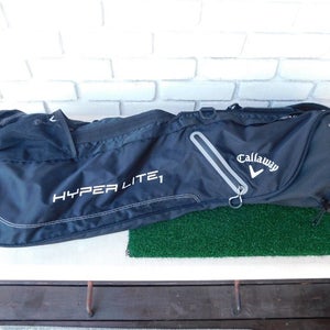 Callaway Golf Hyper-Lite Sunday Carry Bag w/ Rain Cover