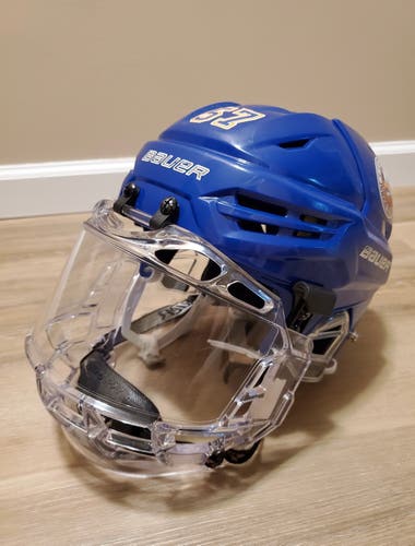 Used Small Bauer Re-Akt 95 Junior Helmet -