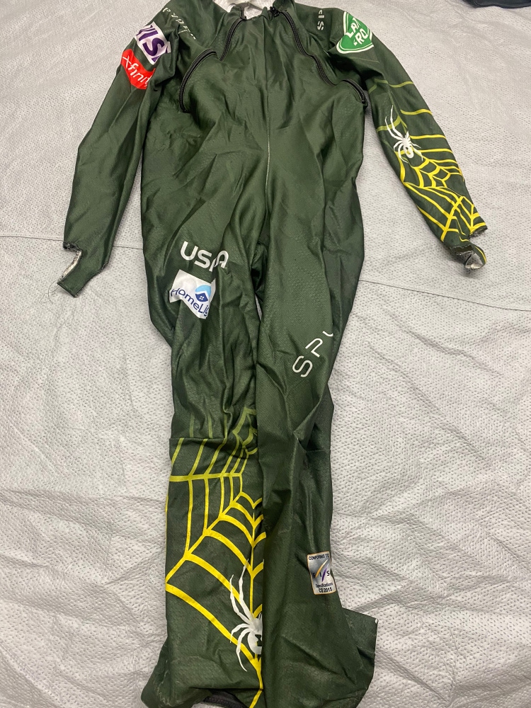 New Large Spyder Ski Suit FIS Legal