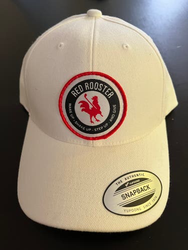 New White Red Rooster Golf Hat