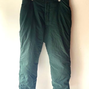 Vintage Alyeska Pipeline Men's Arctic Clothing Insulated Snow Pants ~ Size Large