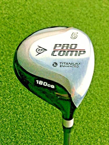 Dunlop Pro Comp 180cc 5 Wood / RH ~39.75" / Ladies Graphite / Nice Grip / gw2352