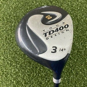 Tour Design TD400 3 Wood 14* / RH / Regular Graphite ~43" / Good Grip / jl5093