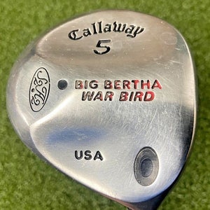 Callaway Big Bertha War Bird 5 Wood / RH / RCH-90 Regular Graphite ~42" / mm5670