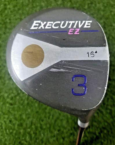 Spalding Executive EZ 3 Wood 16*  /  RH  /  TT Ladies Steel ~41.5"  /  jd5681