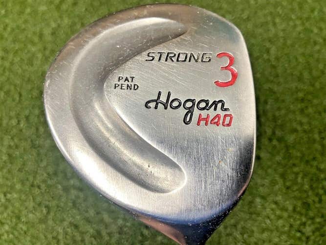 Ben Hogan H40 Strong 3 Wood 14* / RH / Regular Steel ~44" / New Grip / mm5668