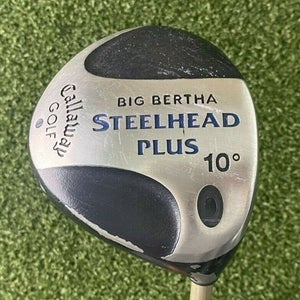 Callaway Big Bertha Steelhead Plus Driver 10* / RH / Ladies Graphite / jl6917