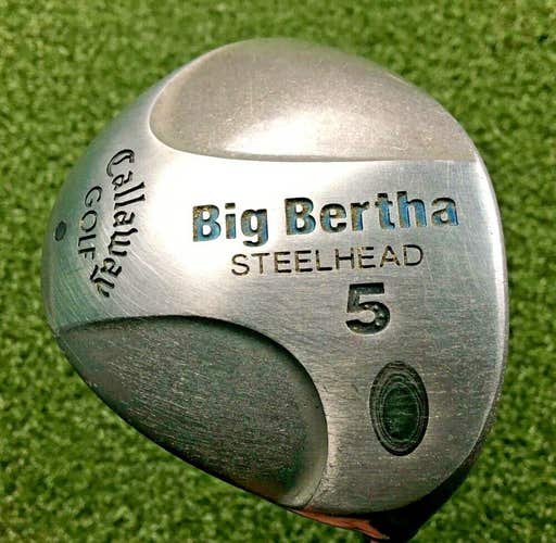Callaway Big Bertha Steelhead 5 Wood RH / Gems 99 Ladies Graphite / NICE /mm3759
