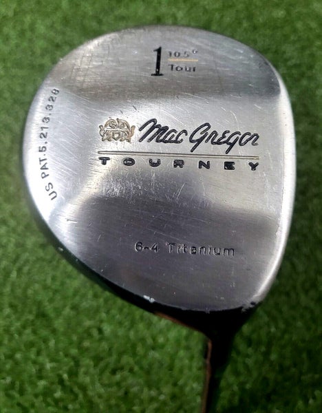 MacGregor Tourney Driver 10.5*  /  RH  /  Stiff Graphite ~45.5"  / NICE / jd7635