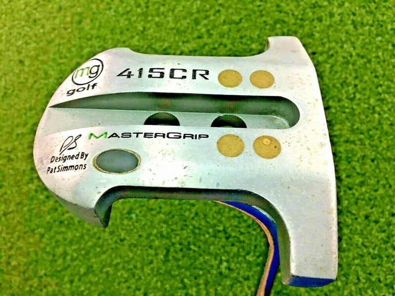 MasterGrip 415CR Mallet Putter / RH / Steel ~34.75" / New Grip / mm6946