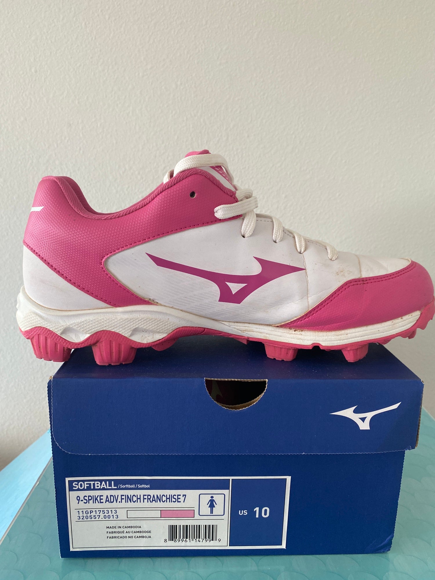 Mizuno 9 spike outlet franchise 7