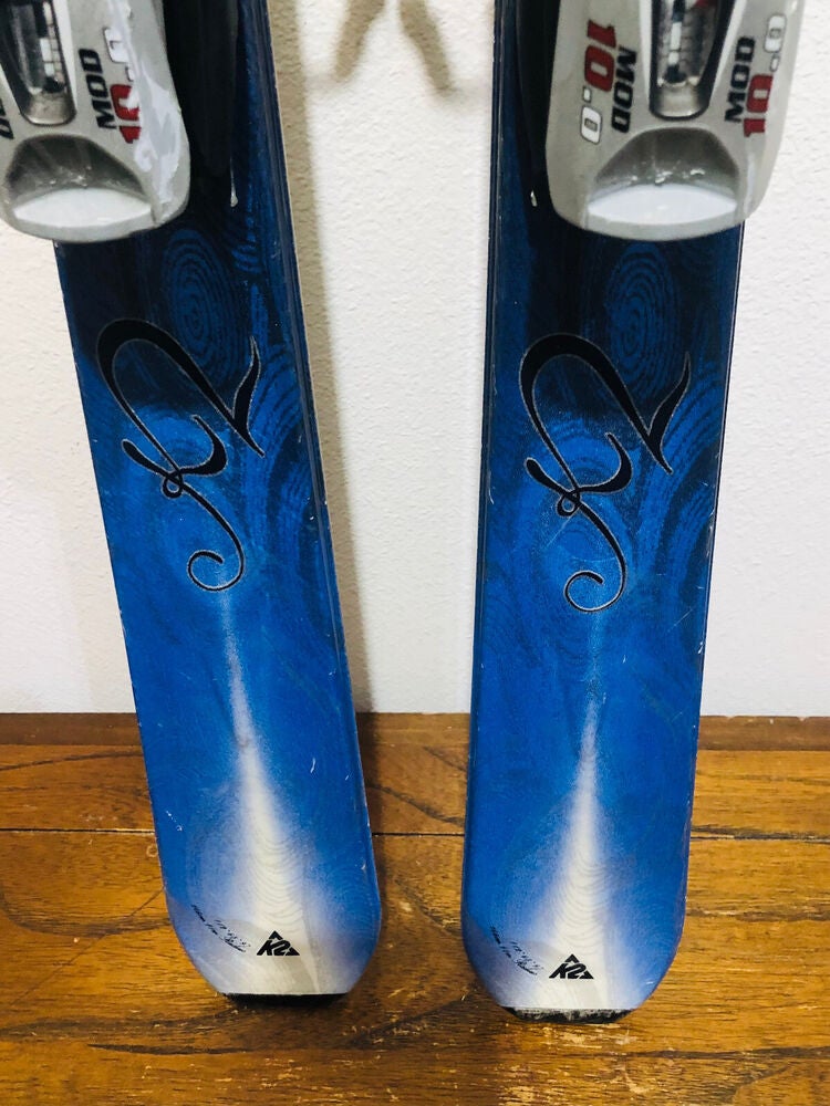 K2 Sweet Luv Women's Downhill Skis Size 146 cm. Marker Bindings