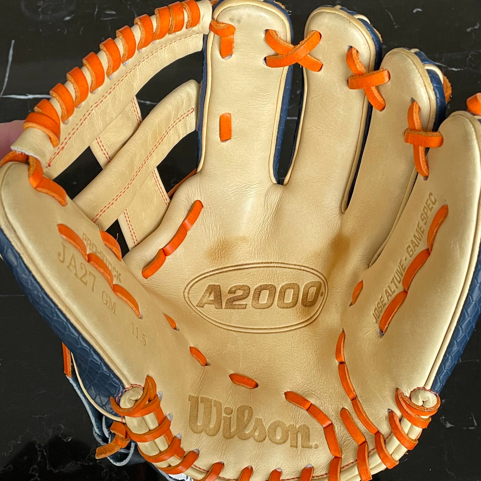 Wilson 2020 A2000 JA27 GM 11.5 Baseball Glove