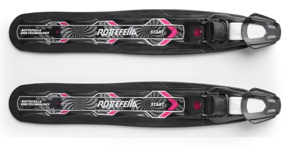 Rottefella Start Youth NIS Nordic Ski Bindings, Black