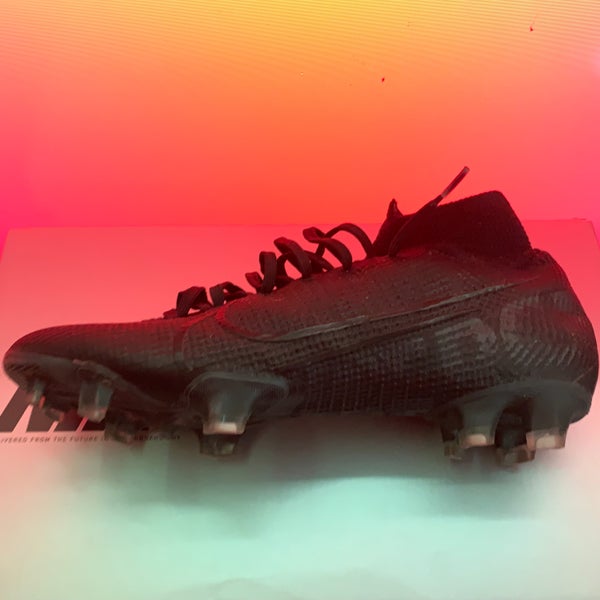 Nike Mercurial Vapor 12 Elite FG Cleats [Black] (7)