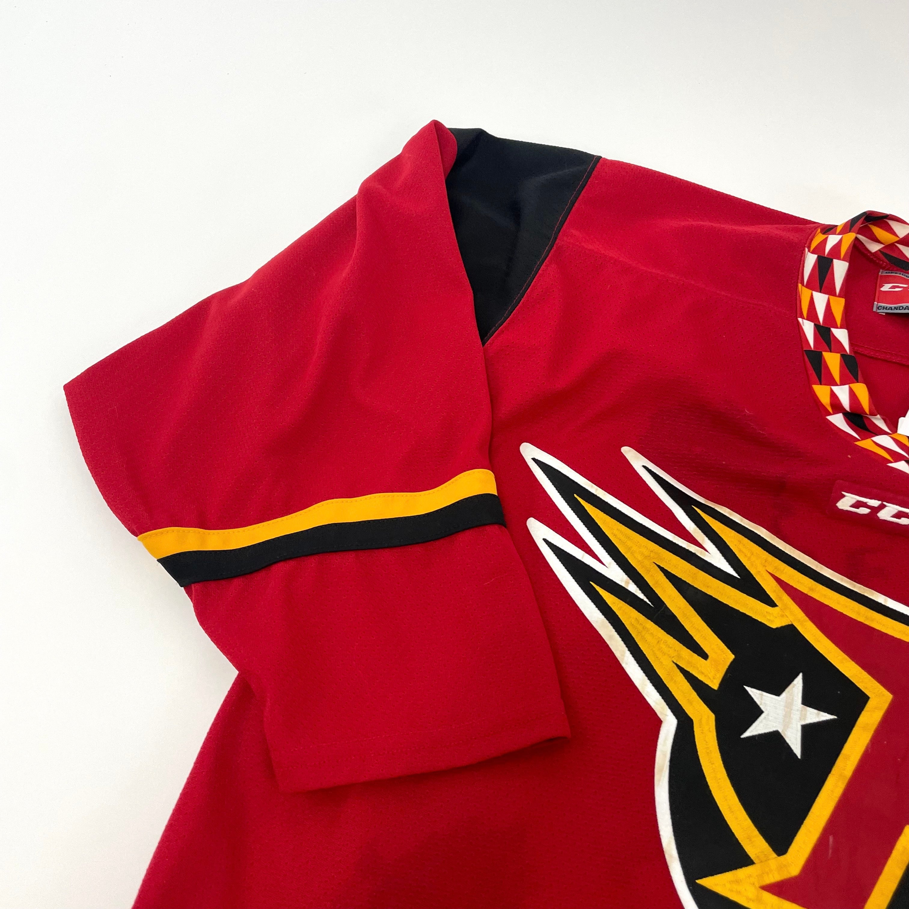 Used Red CCM Indy Fuel Jersey, Size Large, J186