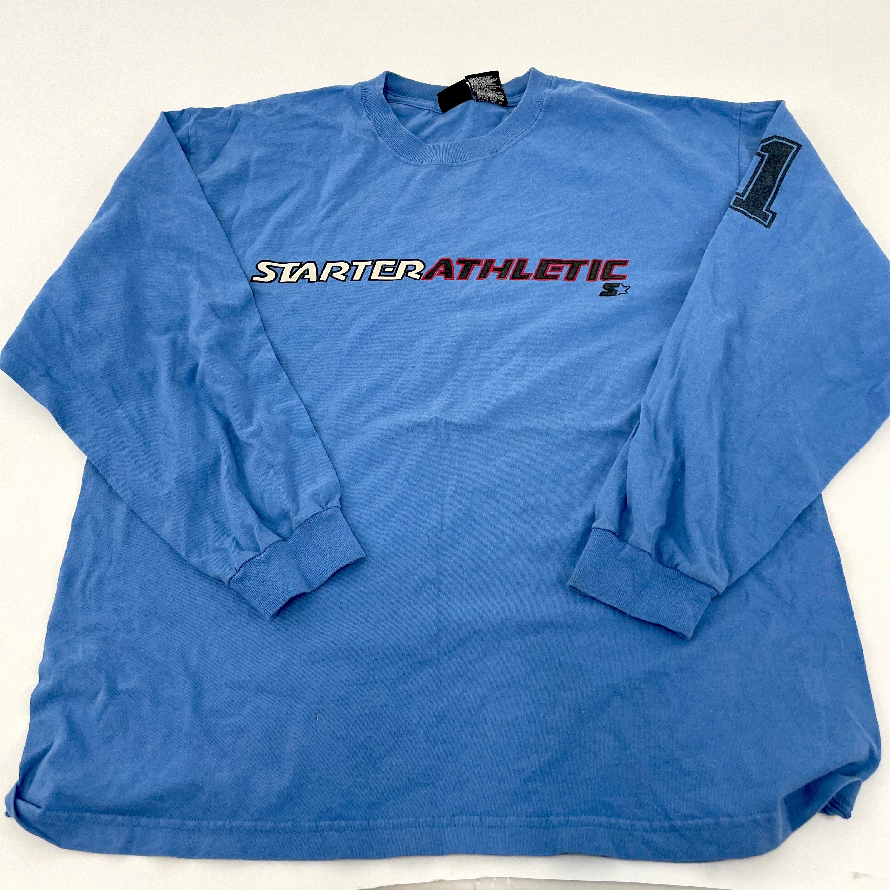 Starter Athletic Blue Long Sleeve Shirt | SidelineSwap