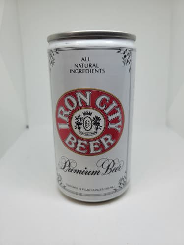 Vintage Iron City Beer Premium Beer Pittsburgh Steelers Commemorative Can