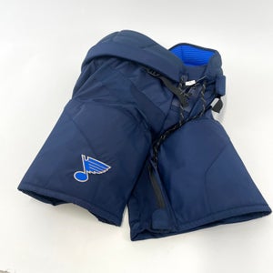 Brand New Navy Blue Warrior Covert Pants | St. Louis Blues | Senior XL +1" | Z58