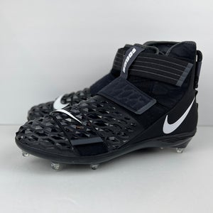 Size 15 Nike Force Savage Elite 2 TD Football Cleats Black Detachable Cleats NEW