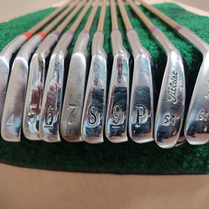 Titleist Golf Iron Set 3-LW 681 "T" Stamp Limited 100 X Flex Elk DLIII RARE