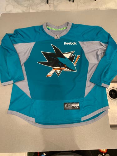 San Jose Sharks practice jersey