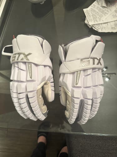 Used Player's STX 13" Surgeon RZR Lacrosse Gloves