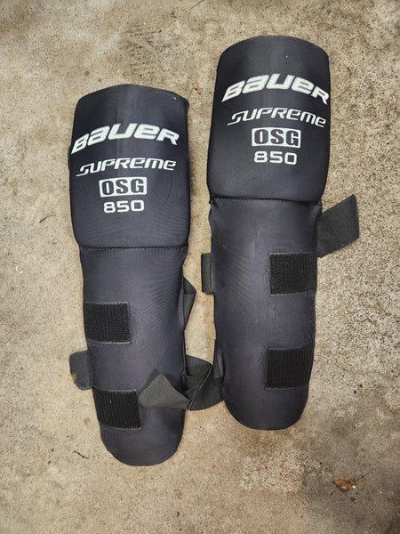 Bauer Supreme 850 15" Referee Shin Guards