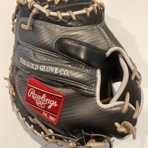Used Right Hand Throw Rawlings Heart of the hide Catcher's Glove 34"