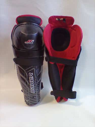 Used Bauer 10" Hockey Shin Guards