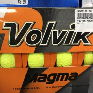 Used Volvik Magma 12pk Golf Balls