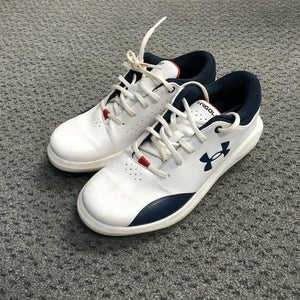 Used Under Armour 3024020-102 Junior 03.5 Golf Shoes