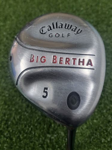 Callaway Big Bertha 5 Fairway Wood  /  RH  /  Ladies Graphite ~41.5"  /  jd5935