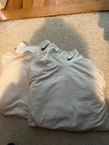 White Used Small / Medium Nike Shirt