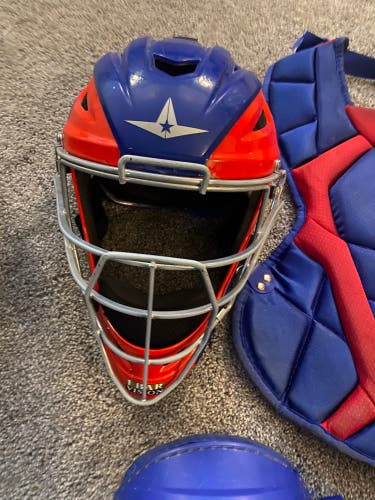 All Star System 7 Catcher's Set